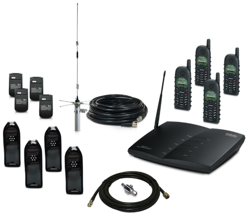 COLONY DURAFON PRO BASE (4) HANDSET BUNDLE |  DURAFONPRO-PIB20L-IND