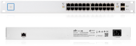 24 Port PoE Smart Switch 500W | Ubiquiti US-24-500W