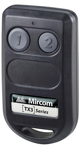 Wireless Two Button FOB | Mircom  TX3-WRT-2H