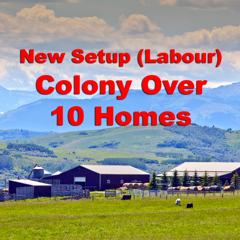 Colony Phone Setup (Labour) over 10 Homes