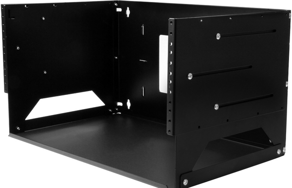 4U Open Frame Wall Mount Network Rack w/ Built in Shelf – North Star ...